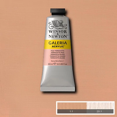 Winsor&amp;amp;Newton Galeria akrilfesték, 60 ml - 437, pale terracotta