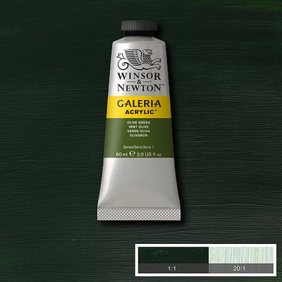 Winsor&Newton Galeria akrilfesték, 60 ml - 447, olive green