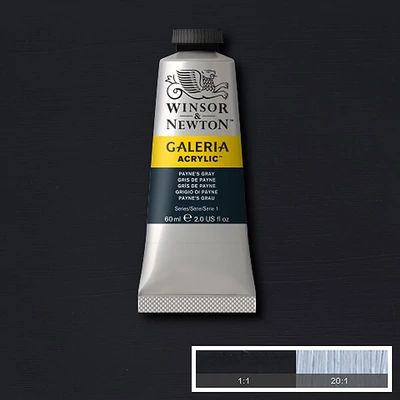 Winsor&Newton Galeria akrilfesték, 60 ml - 465, paynes gray