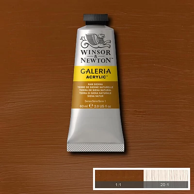 Winsor&amp;Newton Galeria akrilfesték, 60 ml - 552, raw sienna