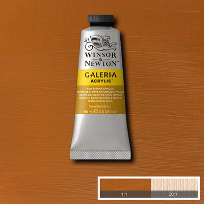 Winsor&Newton Galeria akrilfesték, 60 ml - 553, raw sienna opaque