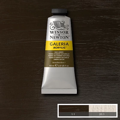 Winsor&amp;Newton Galeria akrilfesték, 60 ml - 554, raw umber