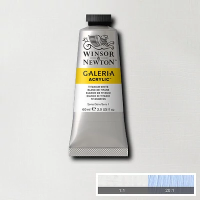 Winsor&amp;Newton Galeria akrilfesték, 60 ml - 644, titanium white