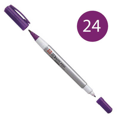 Sakura IDenti Pen kétvégű alkoholos filctoll - purple