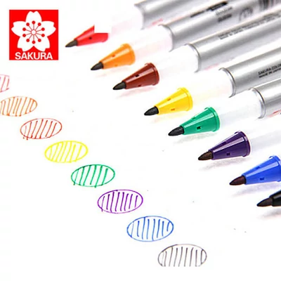 Sakura IDenti Pen kétvégű alkoholos filctoll - különféle színekben