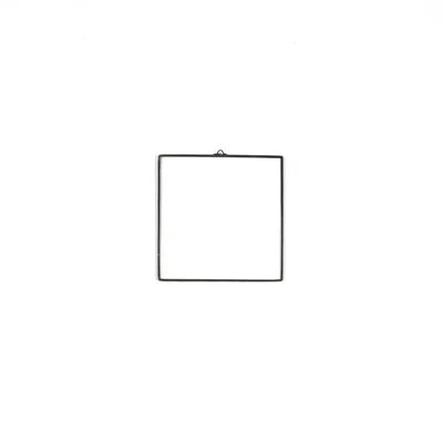 Üveglap ólomkerettel, szögletes - 10x10 cm