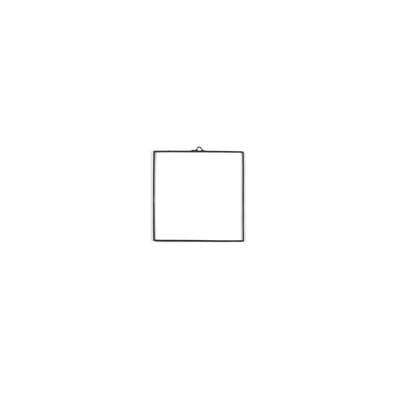 Üveglap ólomkerettel, szögletes - 8x8 cm