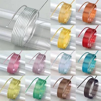 Alumínium drót, 2 mm, 5 m - különféle színekben