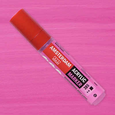 Talens Amsterdam akril filctoll, L - 385, quinacridone rose light