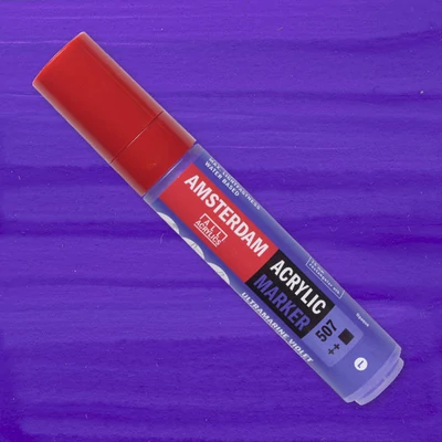 Talens Amsterdam akril filctoll, L - 507, ultramarine violet