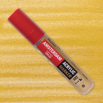Talens Amsterdam akril filctoll, L - 802, light gold