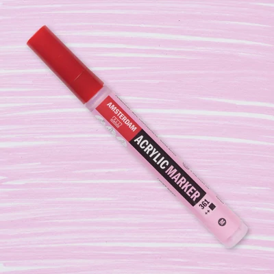 Talens Amsterdam akril filctoll, M - 361, light rose