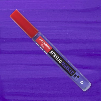 Talens Amsterdam akril filctoll, M, 507 - ultramarine violet