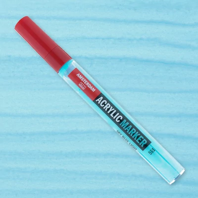 Talens Amsterdam akril filctoll, M - 551, sky blue light