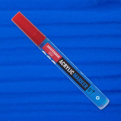 Talens Amsterdam akril filctoll, M - 572, primary cyan