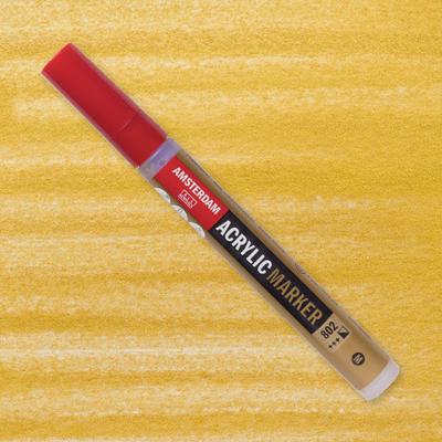Talens Amsterdam akril filctoll, M - 802, light gold