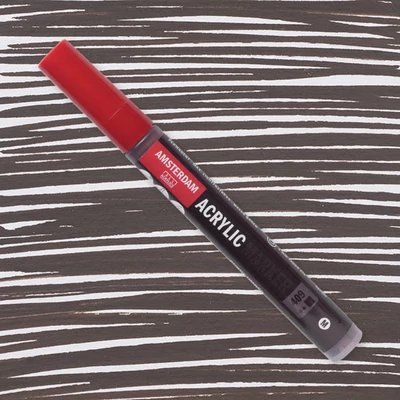 Talens Amsterdam akril filctoll, M - 409, burnt umber