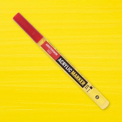Talens Amsterdam akril filctoll, S - 275, primary yellow