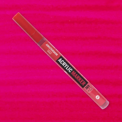 Talens Amsterdam akril filctoll, S - 369, primary magenta