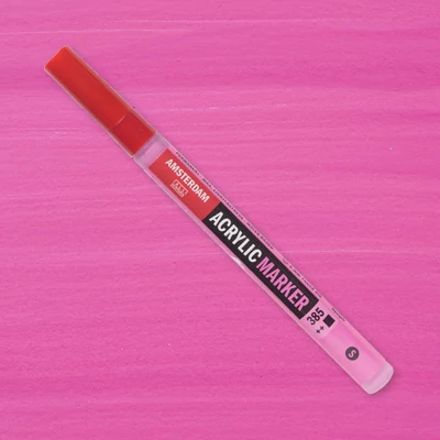 Talens Amsterdam akril filctoll, S - 385, quinacridone rose light