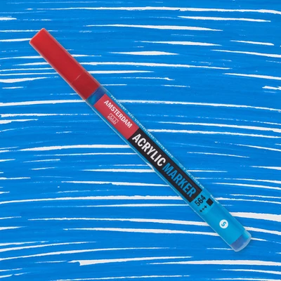 Talens Amsterdam akril filctoll, S - 564, brillant blue