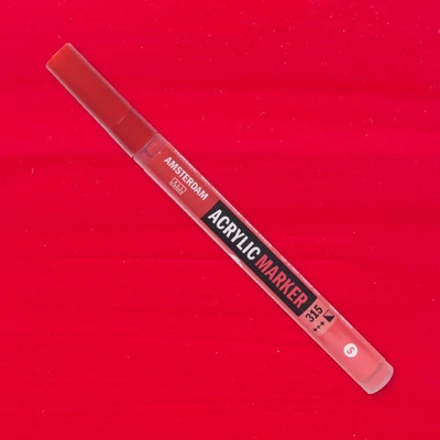 Talens Amsterdam akril filctoll, S - 315, pyrrole red