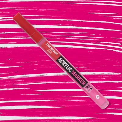 Talens Amsterdam akril filctoll, S - 366, quinacridone rose