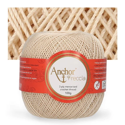 Horgolócérna, Freccia 12, 100g, 00387 testszín
