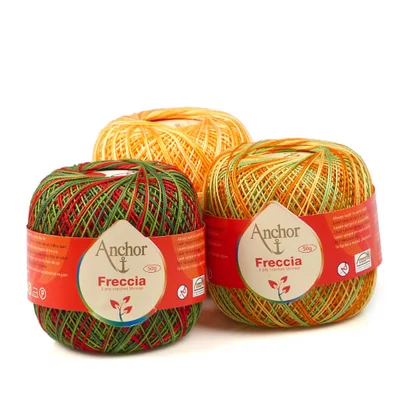 Horgolócérna, Freccia 12, 50g, Multicolor - különféle színekben