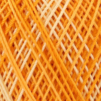 Horgolócérna, Freccia 12, 50g, Multicolor, 09429 narancs ombre
