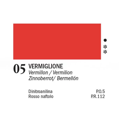 APA Color akrilfesték, 150 ml - 05, vermilion