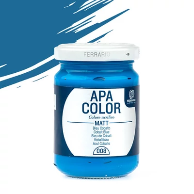 APA Color akrilfesték, 150 ml - 08, cobalt blue