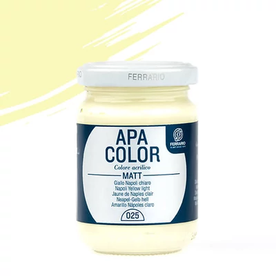APA Color akrilfesték, 150 ml - 25, naples yellow light