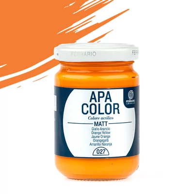 APA Color akrilfesték, 150 ml - 27, orange yellow