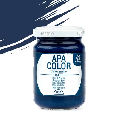 APA Color akrilfesték, 150 ml - 34, prussian blue