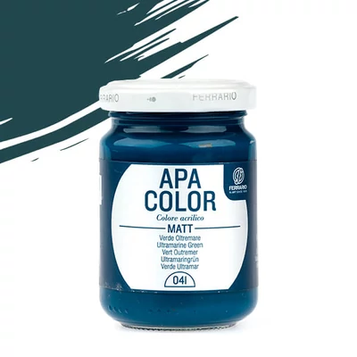 APA Color akrilfesték, 150 ml - 41, ultramarine green