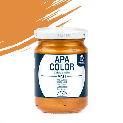 APA Color akrilfesték, 150 ml - 51, ducat gold
