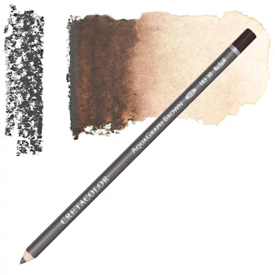 Cretacolor AquaGraph vízzel elmosható grafitceruza - barna