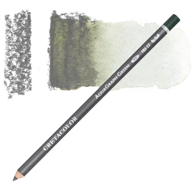 Cretacolor AquaGraph vízzel elmosható grafitceruza - zöld