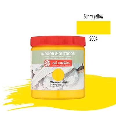 Art Creation Indoor-Outdoor akrilfesték 250 ml - 2004 napsárga