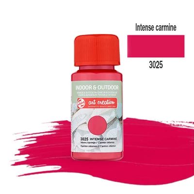 Art Creation Indoor-Outdoor akrilfesték 50 ml - 3025 kármin