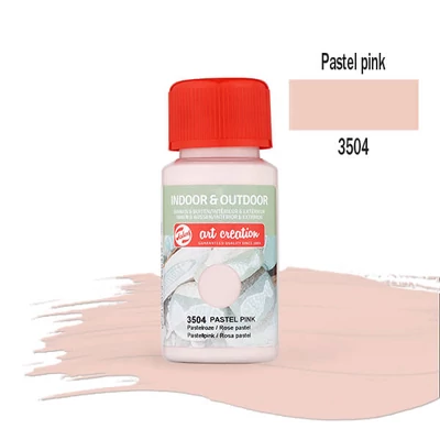 Art Creation Indoor-Outdoor akrilfesték 50 ml - 3504 pasztellpink