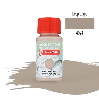 Art Creation Indoor&Outdoor akrilfesték, 50 ml - 4024 Deep taupe
