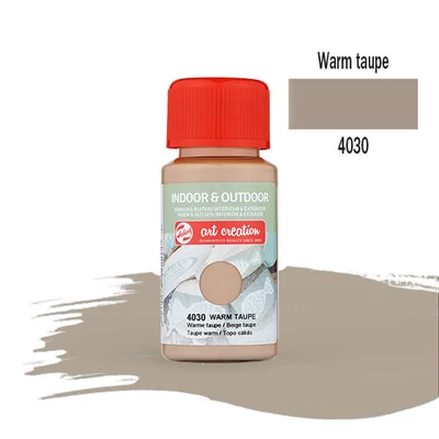 Art Creation Indoor&amp;Outdoor akrilfesték, 50 ml - 4030 Warm taupe