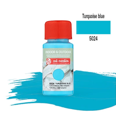 Art Creation Indoor-Outdoor akrilfesték 50 ml - 5024 türkizkék
