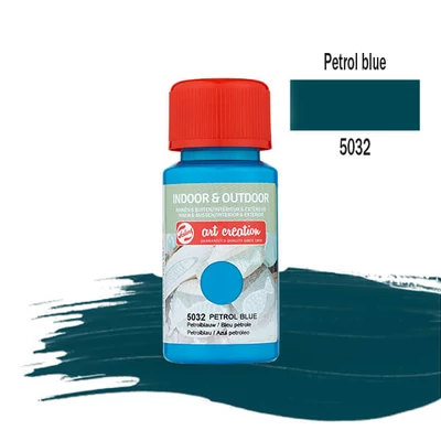 Art Creation Indoor&Outdoor akrilfesték, 50 ml - 5032 Petrol blue