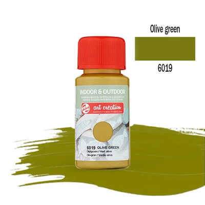 Art Creation Indoor-Outdoor akrilfesték 50 ml - 6019 olívzöld