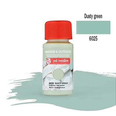 Art Creation Indoor&amp;Outdoor akrilfesték, 50 ml - 6025 Dusty green