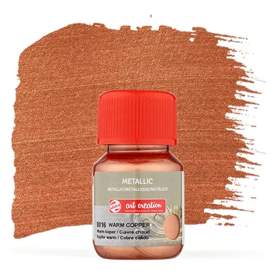 Art Creation Metallic akrilfesték, 30 ml - 8016 réz Warm copper