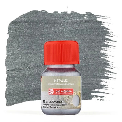 Art Creation Metallic akrilfesték 30 ml - 8018 ólomszürke Lead grey